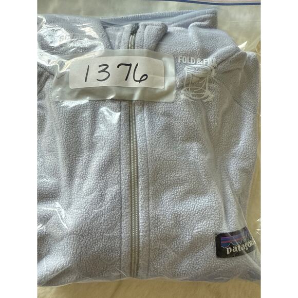 Patagonia Women’s 1/4 Zip Fleece Pullover Periwinkle Blue Size S - Picture 9 of 9